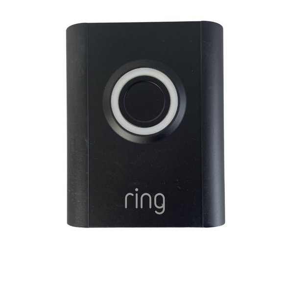 Ring Black Metal Decorative Video Doorbell For Interchangeable Faceplate - Picture 1 of 10